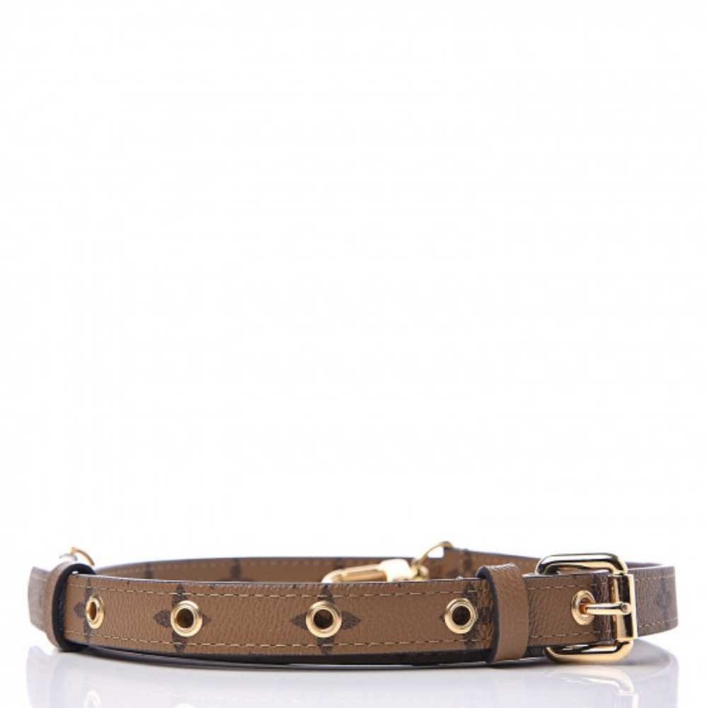 Brand NEW! UNUSED! LV Louis Vuitton Reverse Monogram Metis 20mm Adjustable Strap - Picture 3 of 14